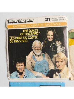 VINTAGE The Dukes of Hazard View Master Reels and Storybook 1980 Complete